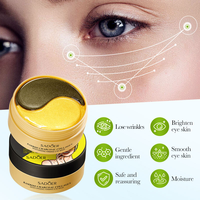 Masque Contour des Yeux Hydratant et Raffermissant au Charbon de Bambou et Collagène Sadoer – Élimine les Cernes