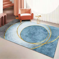 Antidérapant Sous Tapis Grands Tapis Couleur Or Rose Décoration de La Maison Tapis Personnalisé Chambre Décorer Tapis Salon Grand