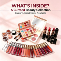 Coffret Mystère Beauté en Gros Marque Blanche – Fards à Paupières, Gloss, Maquillage Visage et Lèvres – Coffret Cadeau Surprise OEM pour Promotion Saisonnière