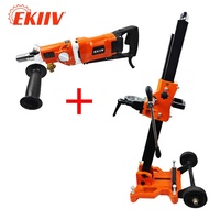 EKIIV F-180D Perceuse à noyau diamanté 2200W 3 vitesses pour le carottage industriel dans la rénovation de bâtiments