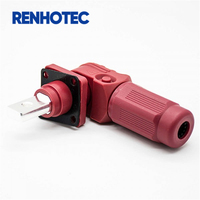NOUVEAU Connecteur de stockage d'énergie haute tension 220A en cuivre étanche IP67 Prise Radsok Plus Barrette de batterie Socle de borne 48V Lithium-Ion