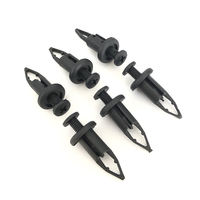 Nouvelles pinces de fixation robustes pour pièces automobiles, à enfoncer, pour trous de 8/6 mm, en plastique et nylon mélangés, support de lunettes de soleil pour voiture