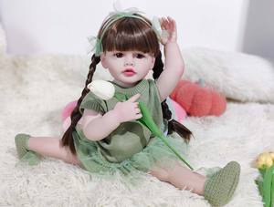 Poupée réaliste pour filles de <span class=keywords><strong>3</strong></span> <span class=keywords><strong>ans</strong></span> et plus, anatomiquement correcte, jouet de jeu de rôle, poupée de mode, boîte cadeau - Product Image 6