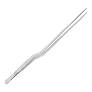 Pinzas de Acero Inoxidable en Forma de Pistola de 14cm, 16cm, 20cm, 23cm, 26cm, 30cm con Puntas Dentadas para Uso Médico y de Laboratorio - Product Image 4