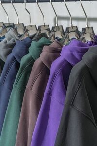 Autumn Solid Color Casual Loose Plus Size Thickened Hoodie Men Fleece Lined Hooded Sweatshirt Male Warm Streetwear Top - Product Image 6