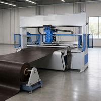 Machine de découpe numérique CNC à visionnement par caméra pour cuir avec convoyeur et caméra CAO