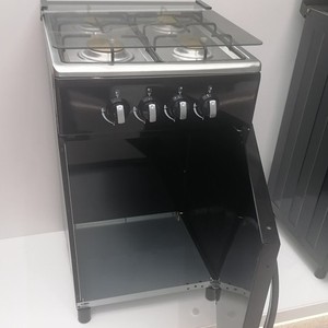 Fornello a Gas Lungo da <span class=keywords><strong>50</strong></span> Pollici con 4 Bruciatori e Mobile Contenitore Integrato Modello Fifty - Product Image 3