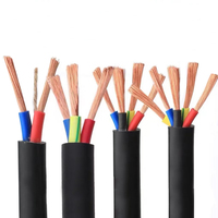 RVV 4-adriges Flexibles Kupferkabel 300/500V PE-Isolierte Heizungs-Elektrokabel