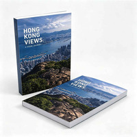 Service d'impression de livres brochés personnalisés, format A3, A4, A5, couleur intégrale, reliure parfaite, impression de livres brochés