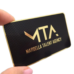 Tarjeta de Agradecimiento, Logotipo Personalizado para Pequeñas Empresas, Invitación de Boda, Identificación RFID de Acero Inoxidable, Impresión Ecológica Resistente a la Decoloración - Product Image 1