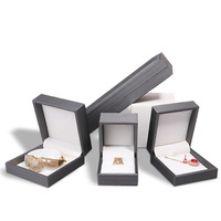 Boîte à bijoux en papier écologique Jinsky avec logo personnalisé, couleur sur mesure, rangement polyvalent pour bagues, pendentifs, boucles d'oreilles, présentoir celtique