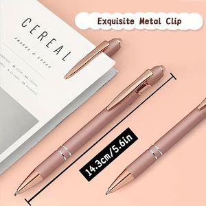 Stylus Pens for Touch Screens 6 Pack Rose Gold Inspirational Pens 1.0mm Medium Point BallPoint Pens <b>Nurse</b> <b>Gifts</b> - Product Image 3
