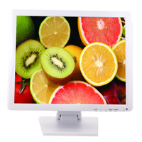 Monitor de Pantalla Táctil LCD de 15 Pulgadas, Precio Económico, Pantalla Táctil Resistiva de 5 Cables para PC, para Punto de Venta