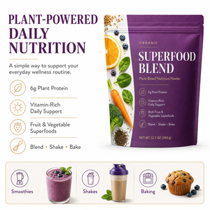 Mezcla de Superalimentos Orgánicos Verdes y Rojos <span class=keywords><strong>para</strong></span> Smoothies, Batidos y Repostería, Mezcla Nutritiva Diaria a Base de Plantas, ODM - Product Image 4
