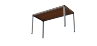 Table familiale rectangulaire de luxe moderne pour restaurant Table à manger en marbre ardoise panneaux de fibres de densité moyenne meubles de maison en bois