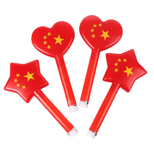 Bâtons lumineux à LED rouge cinq étoiles, accessoires de fête portatifs pour la célébration du Nouvel An chinois - Product Image 5