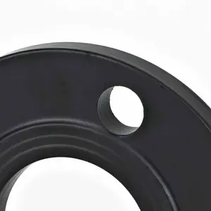 MDPE/HDPE Black Ring nylon coated flat plate pe/steel transition fitting for gas supply Welcome to ask the price