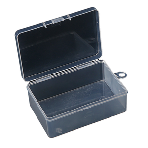 Contenedor de toallitas de uñas transparente sólido al por mayor material PP para manicura y arte de uñas botella quitaesmalte toallita soporte - Product Image 4