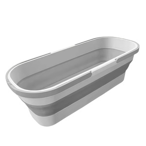 Customized Plastic Silicone <b>Mop</b> <b>Bucket</b> Multipurpose Household Folding Cleaning <b>Bucket</b> for Water Camping Fishing - Product Image 1