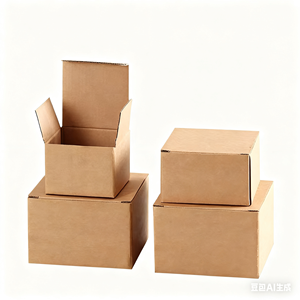 <b>Small</b> Blank Plain Kraft Paper Color E Corrugated Paper Tuck Top Packaging <b>Box</b> for <b>Small</b> <b>Gift</b> Electronic Product Shipping <b>Box</b> - Product Image 2