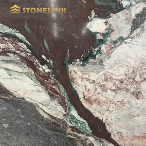 Dalles de marbre vert quatre <span class=keywords><strong>saisons</strong></span> naturel de luxe pour carreaux de sol comptoirs <span class=keywords><strong>Les</strong></span> Quatre <span class=keywords><strong>Saisons</strong></span> Printemps Marbre - Product Image 4