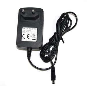 Putih Hitam Eu Eropa 12v Dc Ac 2a Cctv 1a 1.5a 1.5 A 1 Amp Eropa dc 5.5*2.1mm adaptor daya