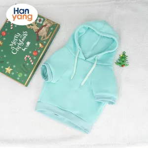 HanYang OEM personalizado perro ropa perro Sudadera con capucha suéter suave cepillado polar Sudadera con capucha para perros grandes