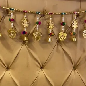 Bandarwal – tentures de porte ethniques décoratives en métal, bandarwal toran, meilleures pour diwali