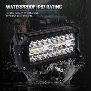 Barre <span class=keywords><strong>LED</strong></span> Gros Orange 20 Pouces Tout-Terrain pour Jeep Wrangler Barre Lumineuse Hors Route - Product Image 5