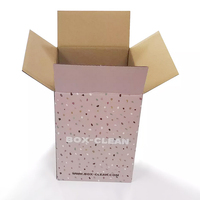 Grande boîte en papier en gros, emballage logistique, déplacer, emballage dur épais, étuis de dessin animé, grande boîte en carton ondulé, boîtes en papier