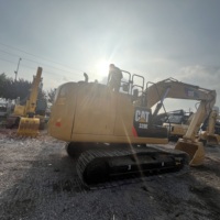 Gebrauchter CAT 320E Bagger 20 Tonnen Caterpillar 320E Grabenbagger für Erdbewegungsarbeiten, Landplanung und Straßenbau-Projekte