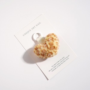 <span class=keywords><strong>Mini</strong></span> moelleux léopard fausse fourrure <span class=keywords><strong>pompon</strong></span> doux pour amour coeur sac breloque porte-clés pendentif porte-clés pour les femmes - Product Image 4