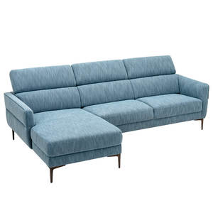 أريكة من أقمشة ubolstery لمقهى داخلي مقهى Cauch Caoch قاعدة 2 مقاعد زر معتم Loveseat - Product Image 5