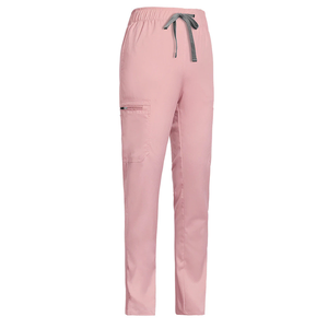 Pantalones de Trabajo para Mujer, Corte Ajustado, con Múltiples Bolsillos |   Pantalones Médicos Elásticos para Clínica Estética, Consultorio Dental, Hospital Veterinario - Product Image 6