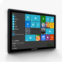 Ordinateur de bureau tout-en-un industriel Wpna 21,5 pouces avec écran tactile, PC tactile IP65, processeur J1900 sans ventilateur, I3, I5, I7
