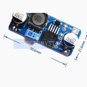 LM2577 DCDC Adjustable Power Supply High Efficiency Boosting ModuleModule naturenbsp Non isolated boost BO0ST rectification <strong>meth</strong> - Product Image 2
