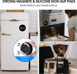 Temporizador Magnético de Productividad DD1387 al por Mayor con Gran Pantalla LED Digital, Visual para Aula, Cocina Recargable - Product Image 4