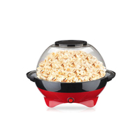 Machine commerciale professionnelle de pop-corn d'air chaud de Offre Spéciale électrique automatique cadeau de noël d'acier inoxydable