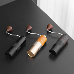 Molinillos <span class=keywords><strong>de</strong></span> Café Manuales Portátiles Mini <span class=keywords><strong>de</strong></span> Aluminio con Logotipo Personalizado, Ajustables, con Núcleo <span class=keywords><strong>de</strong></span> Acero Inoxidable y Muelas <span class=keywords><strong>de</strong></span> 6 Estrellas - Product Image 6