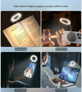 Luz LED Magnética Recargable Plegable M15 para Selfies, Maquillaje, Lectura, Teléfono Móvil, 64 SMD, 2500-6000K, Estudio - Product Image 4