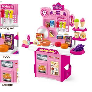Jouets d'équipement de <span class=keywords><strong>cuisine</strong></span> de <span class=keywords><strong>simulation</strong></span>, jeu de <span class=keywords><strong>cuisine</strong></span> avec nourriture factice, jeu de <span class=keywords><strong>cuisine</strong></span> miniature pour enfants - Product Image 2