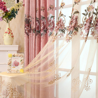 Rideau jacquard brodé moderne, pour salon et chambre à coucher, nouvelle collection européenne, à ombrage élevé, vente directe d'usine