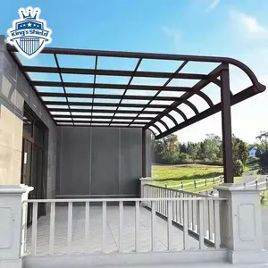 Modern Garden Prefabricated Patio Roof Carport Awning Polycarbonate Canopy Outdoor Canopy Awnings