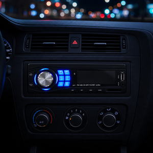 Reproductor <span class=keywords><strong>MP3</strong></span> para Auto 1 Din, Estéreo con Radio FM 5.0, Doble USB, AUX, Ranura TF Oculta Bajo el Control, Salida de Audio APE 4x25W, Precio de Fábrica - VOLOX - Product Image 3