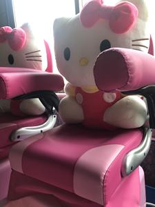 2019 nouveau Style 5 ans de garantie Offre Spéciale Top luxe chat rose enfants <span class=keywords><strong>Spa</strong></span> chaise enfants pédicure chaise avec évier - Product Image 4