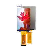 Modul LCD Layar Kecil IPS Antarmuka 24bit RGB 300nits Resolusi 480*854 TFT 4.5 Inci Polcd