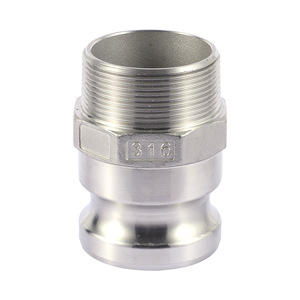 Connecteur rapide de type F mâle à clipser pour tuyau métallique, adaptateur de 57 mm en alliage d'aluminium, connexion par enfichage pour tuyau hydraulique - Product Image 1