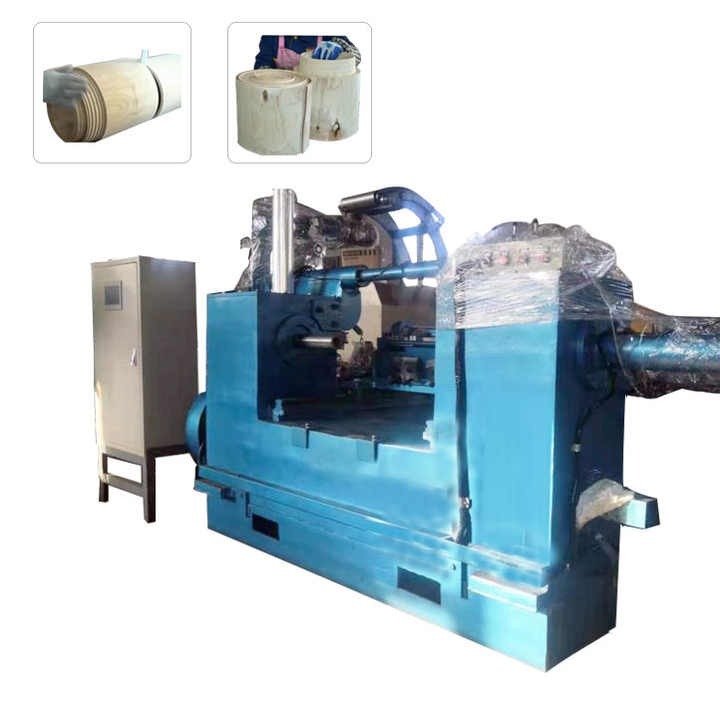 Wood Logs Rotary Veneer Cutting Peeling