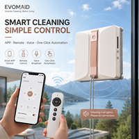 Робот-мойщик окон EVOMAID W3 с мощностью всасывания 7000 Па, автоматический очиститель стекол для оптовой продажи и дистрибуции, для больших окон
