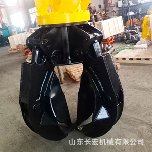 Grappin hydraulique mécanique multi-dents Shandong Changhong pour excavatrice, pour creuser et soulever - Product Image 3